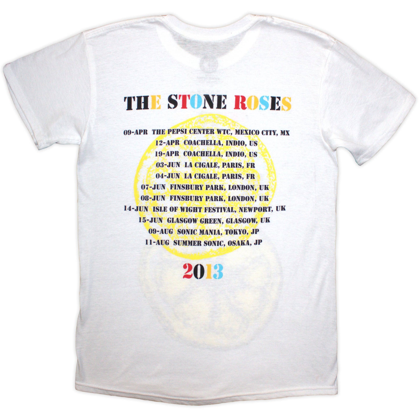 Een foto van een The Stone Roses T-Shirt