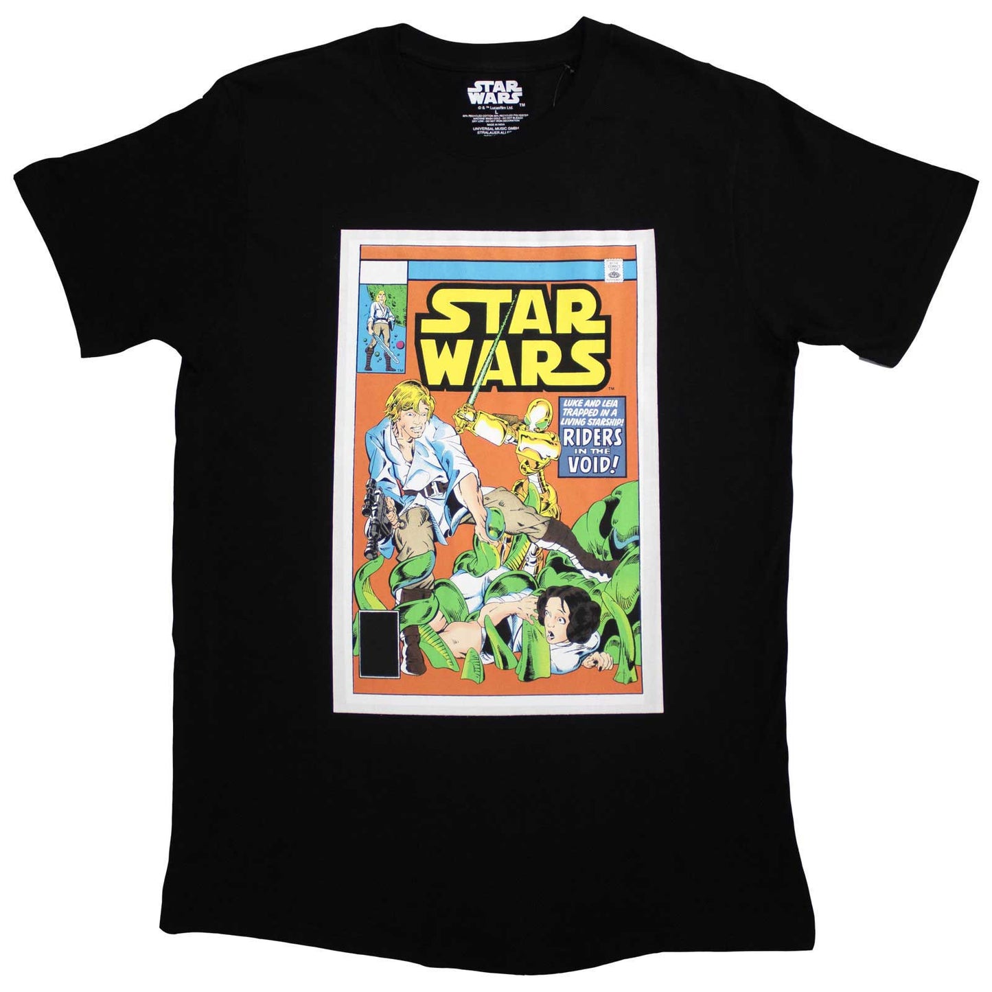 Een foto van een Star Wars T-Shirt