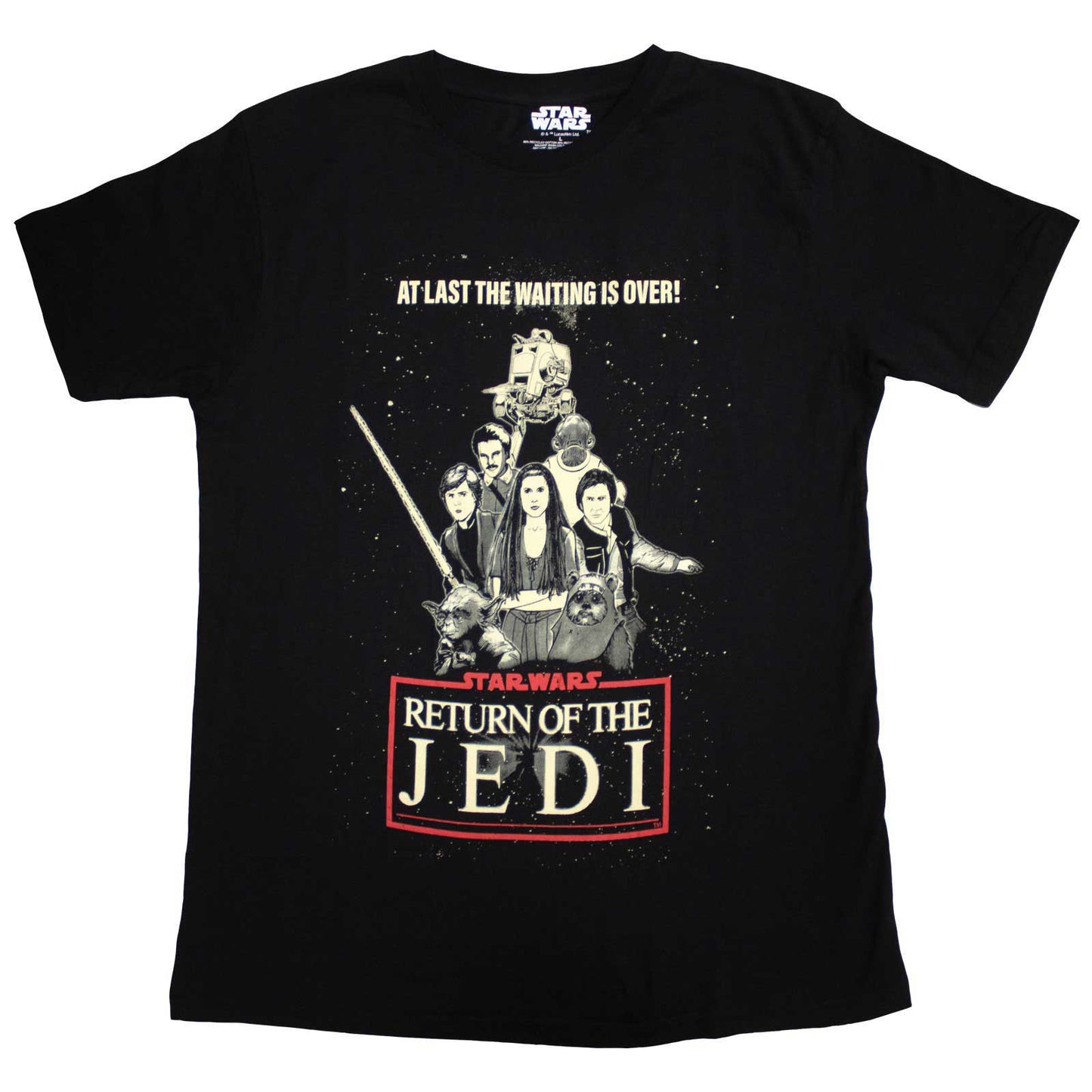 Een foto van een Star Wars T-Shirt