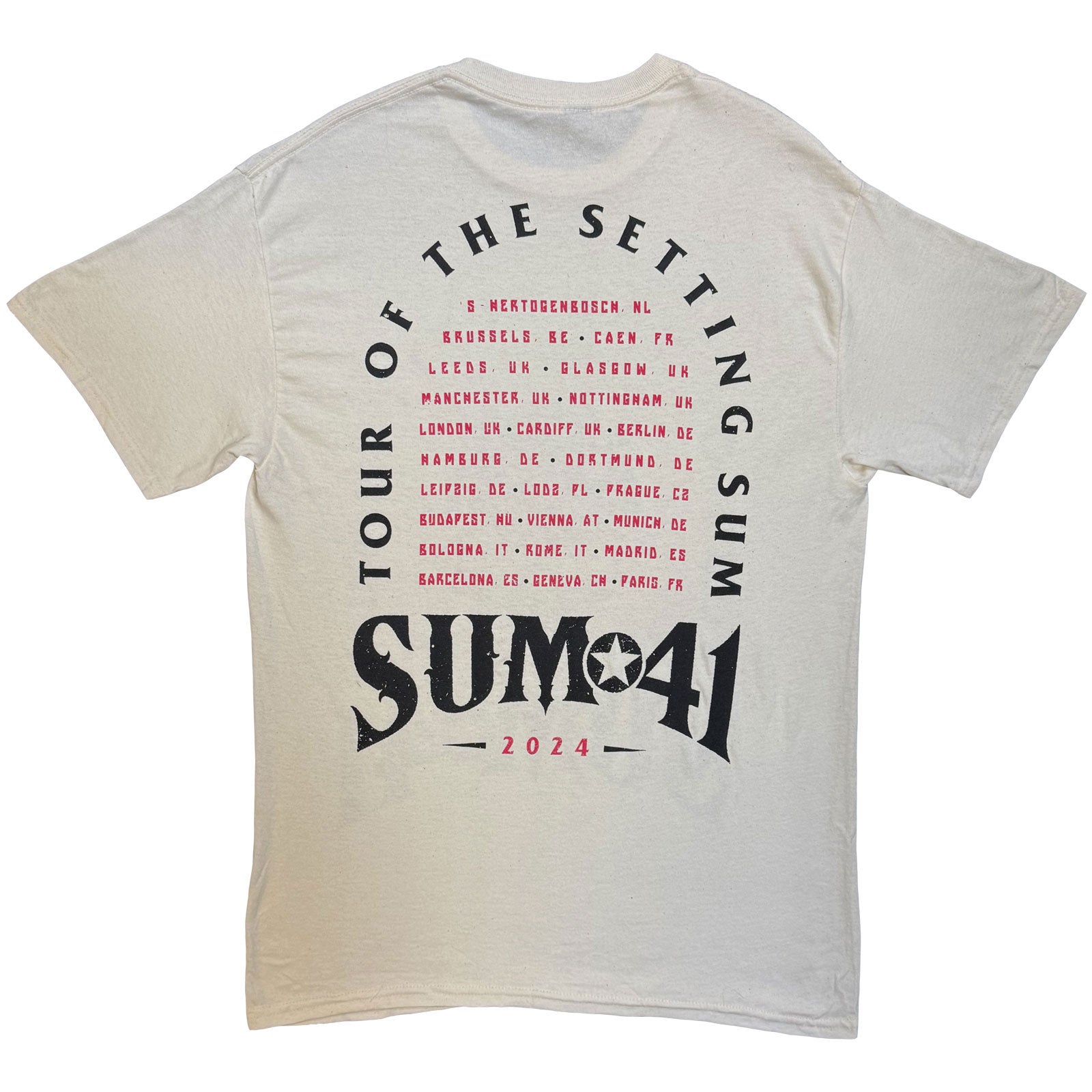 Een foto van een Sum 41 T-Shirt