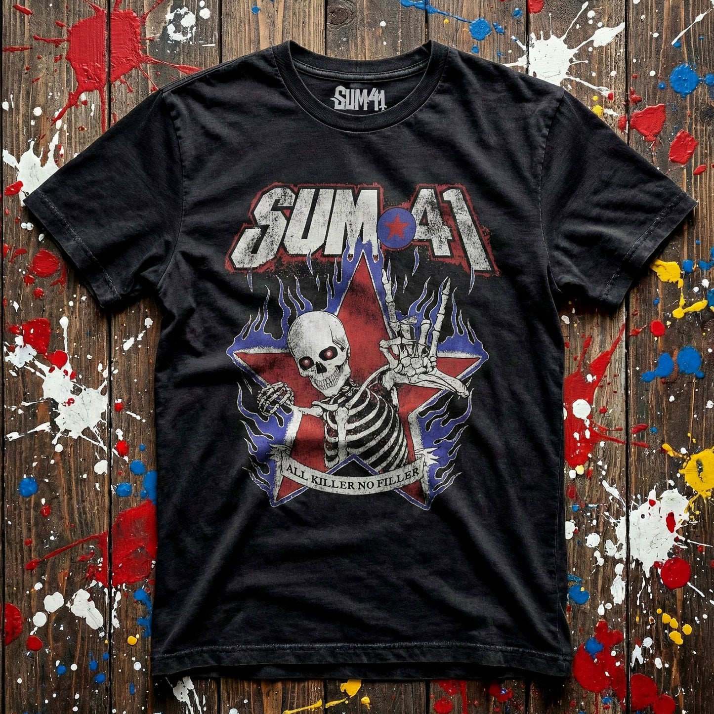 Een foto van een Sum 41 T-Shirt