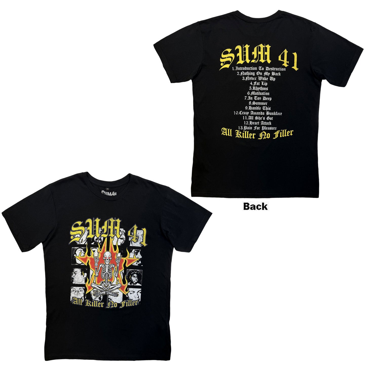 Een foto van een Sum 41 T-Shirt