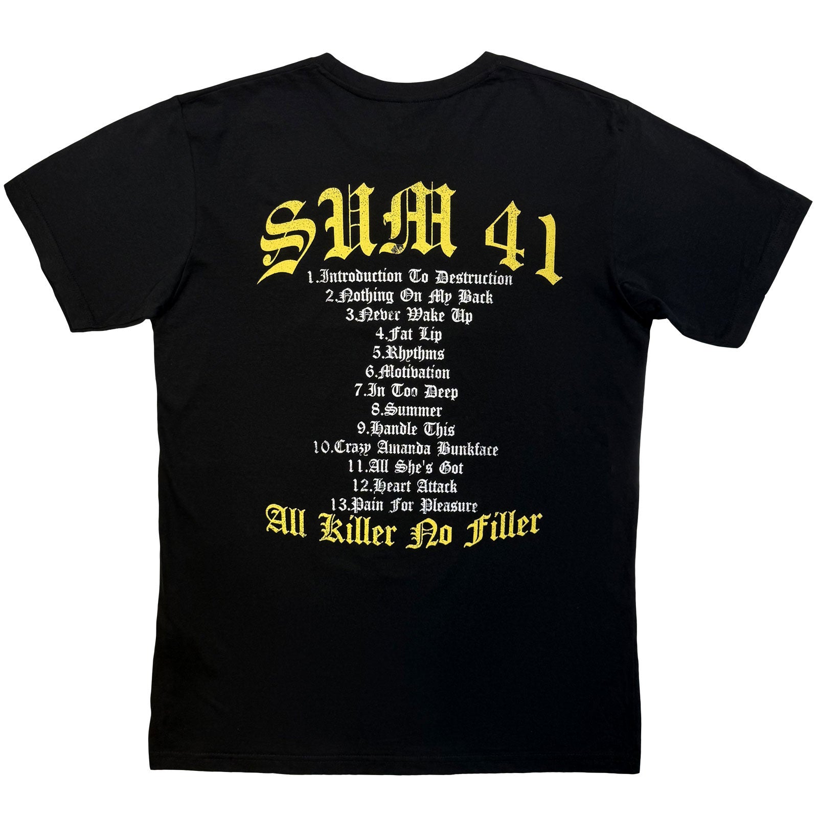 Een foto van een Sum 41 T-Shirt