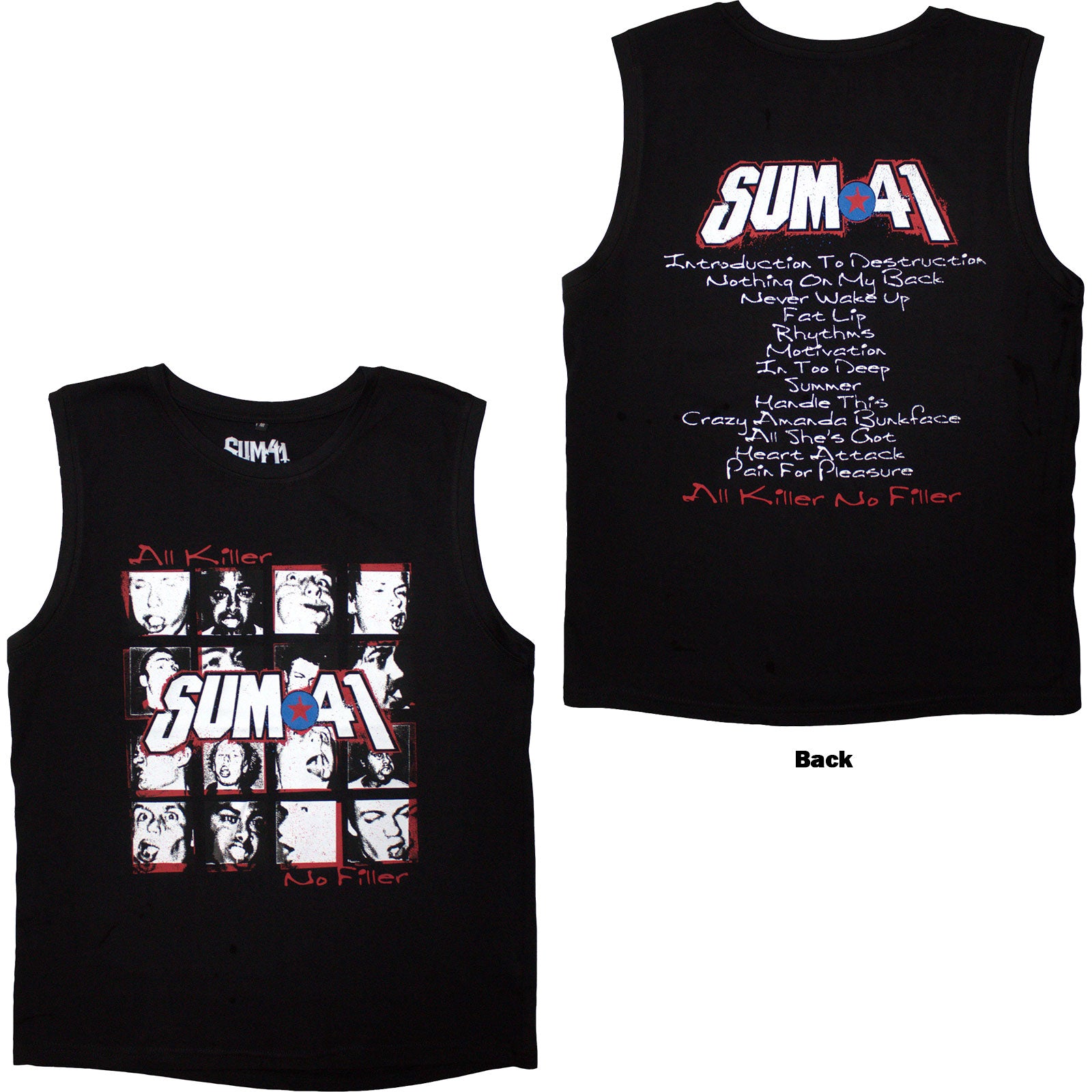 Een foto van een Sum 41 T-Shirt