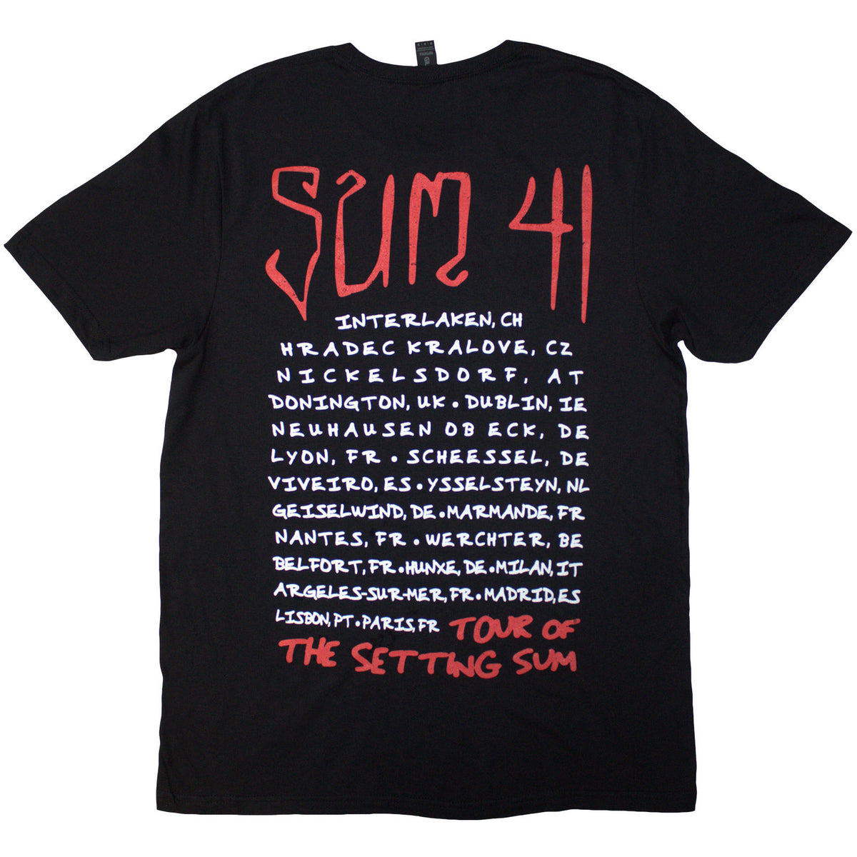Een foto van een Sum 41 T-Shirt
