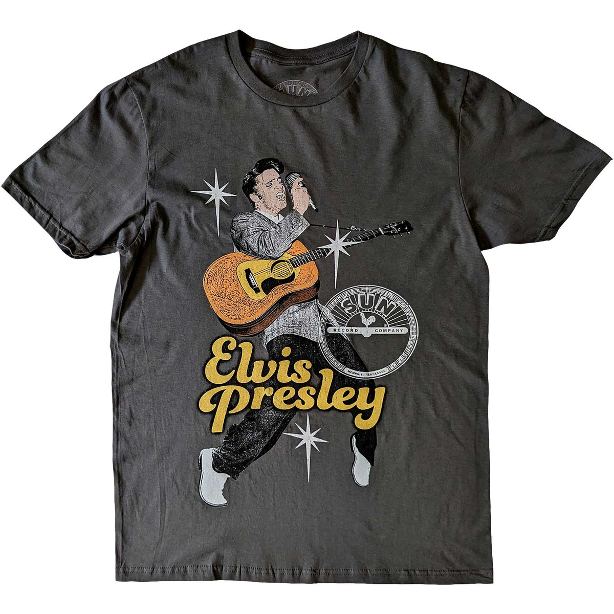 Een foto van een Sun Records T-Shirt