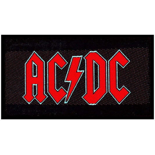 AC/DC Standard Patch: Red Logo (Loose) Standaard patch