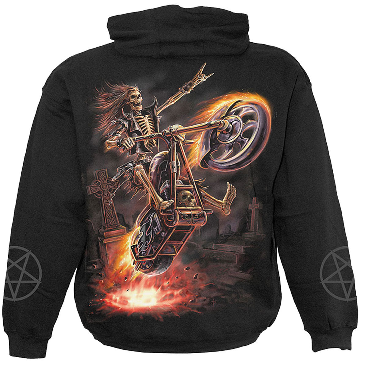 Een foto van een Spiral Pullover Hoodie