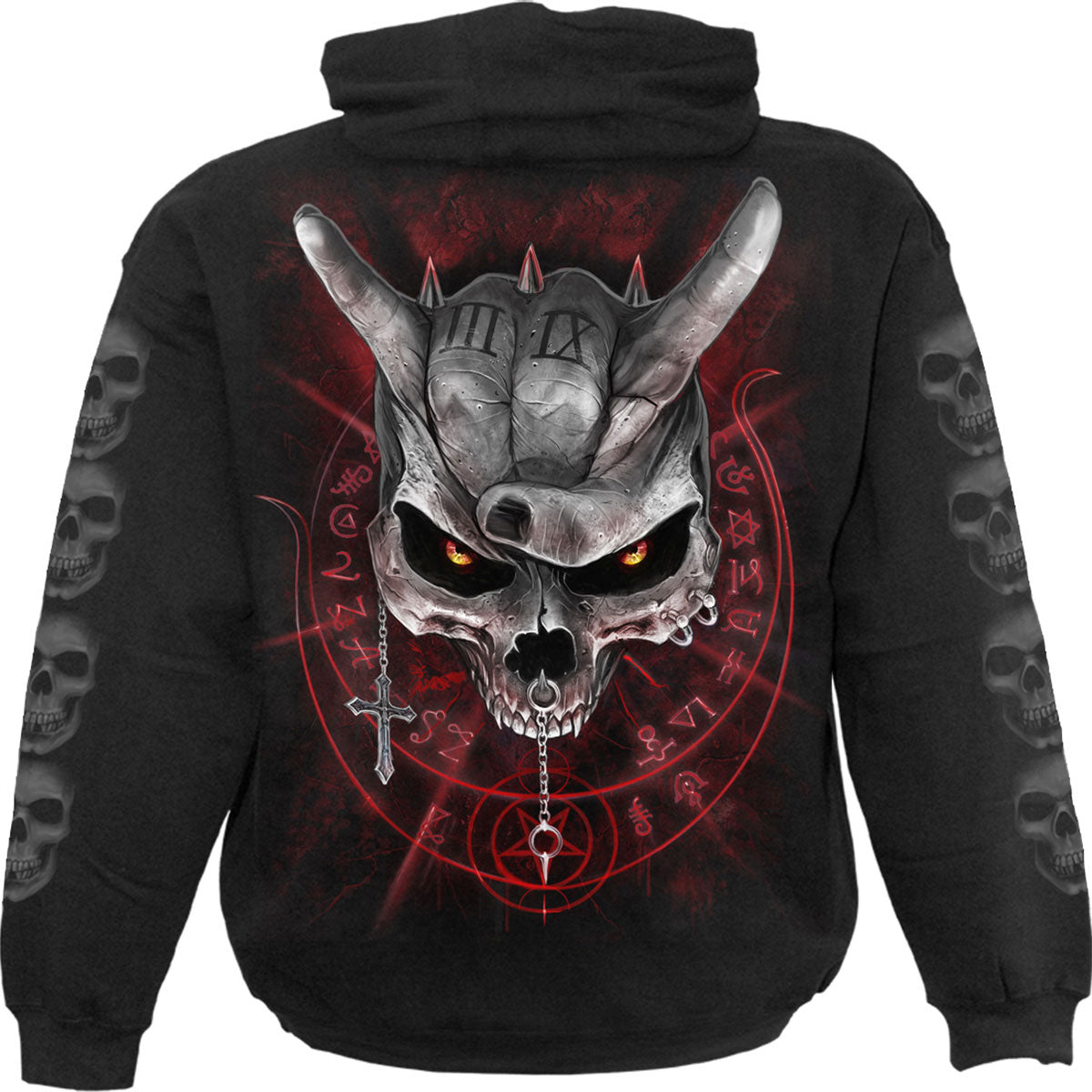Een foto van een Spiral Pullover Hoodie
