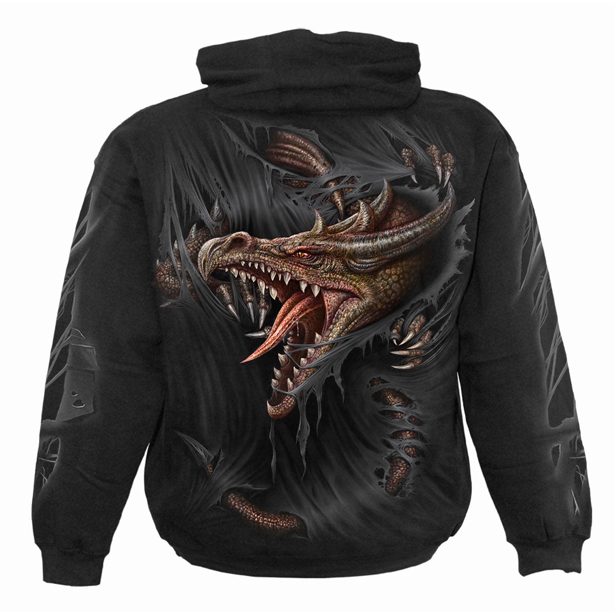Een foto van een Spiral Hoodie