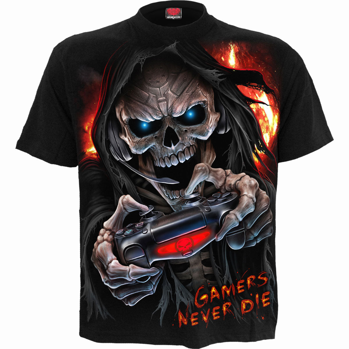 Een foto van een Spiral T-Shirt