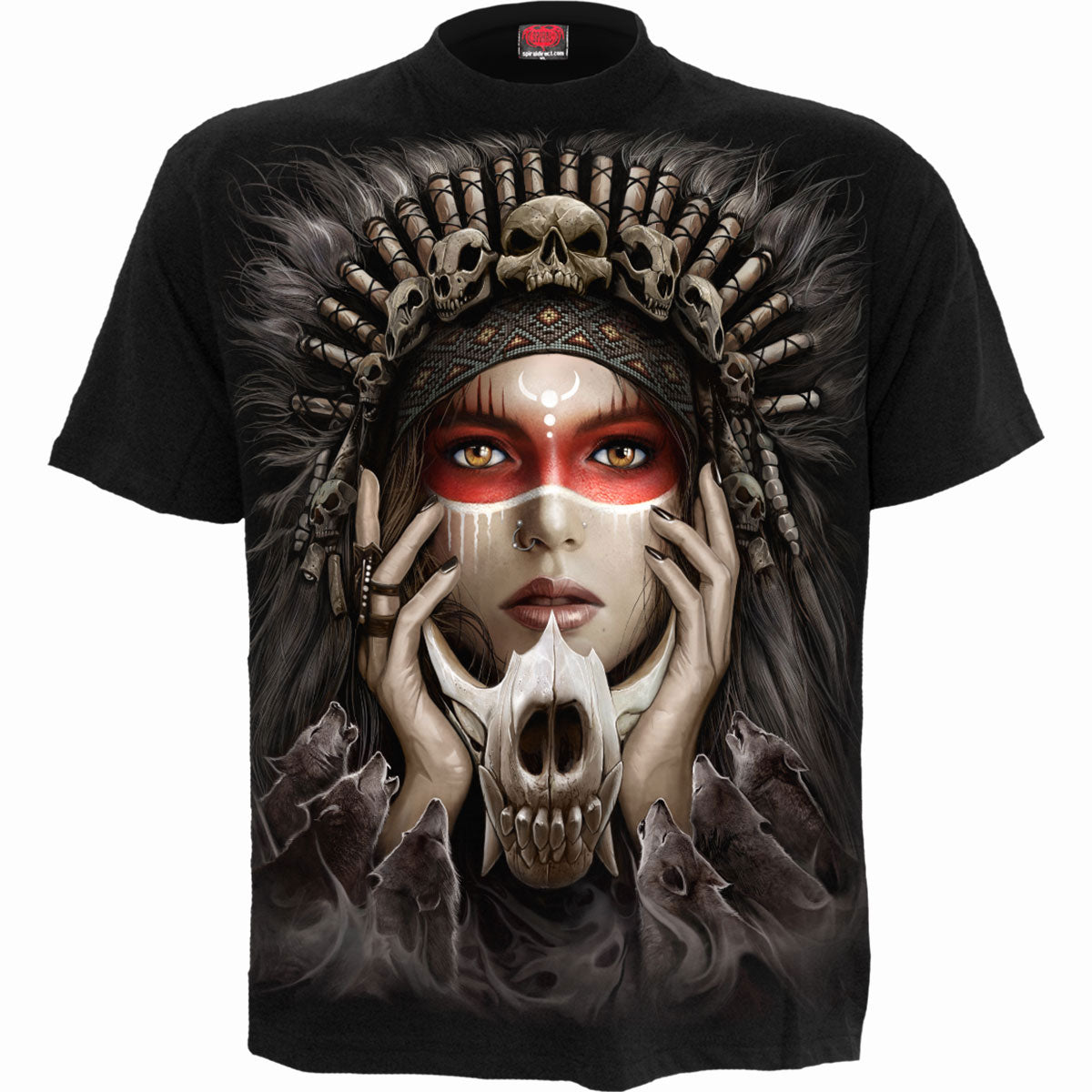 Een foto van een Spiral T-Shirt
