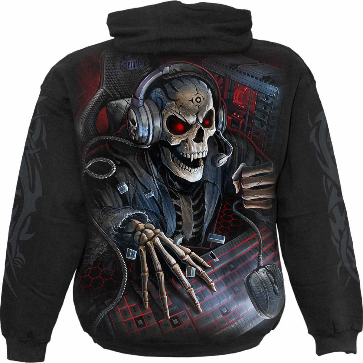 Een foto van een Spiral Pullover Hoodie