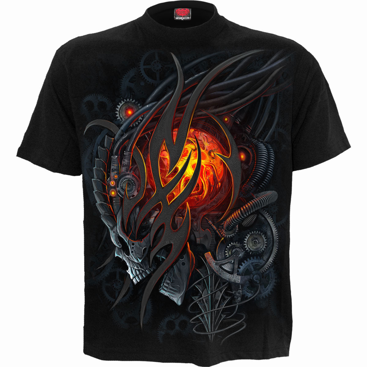 Een foto van een Spiral T-Shirt