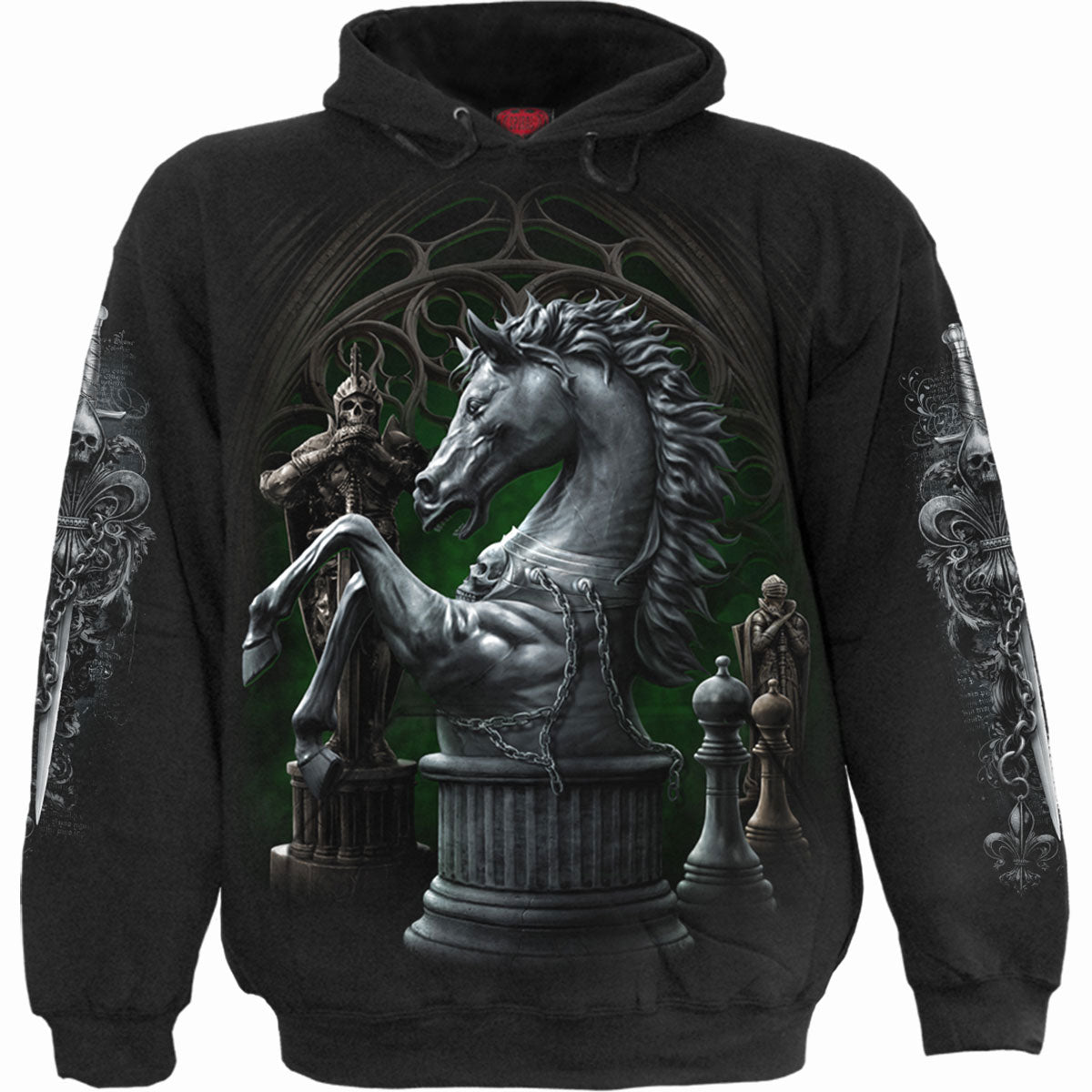 Een foto van een Spiral Pullover Hoodie