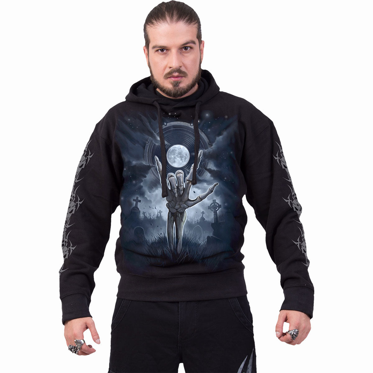 Een foto van een Spiral Pullover Hoodie