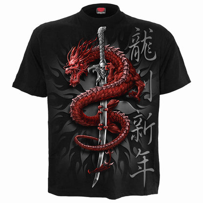 Een foto van een Spiral T-Shirt