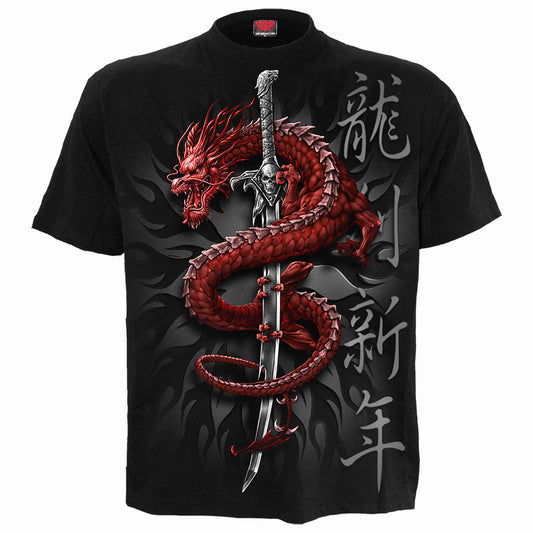 Een foto van een Spiral T-Shirt