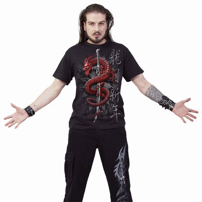 Een foto van een Spiral T-Shirt
