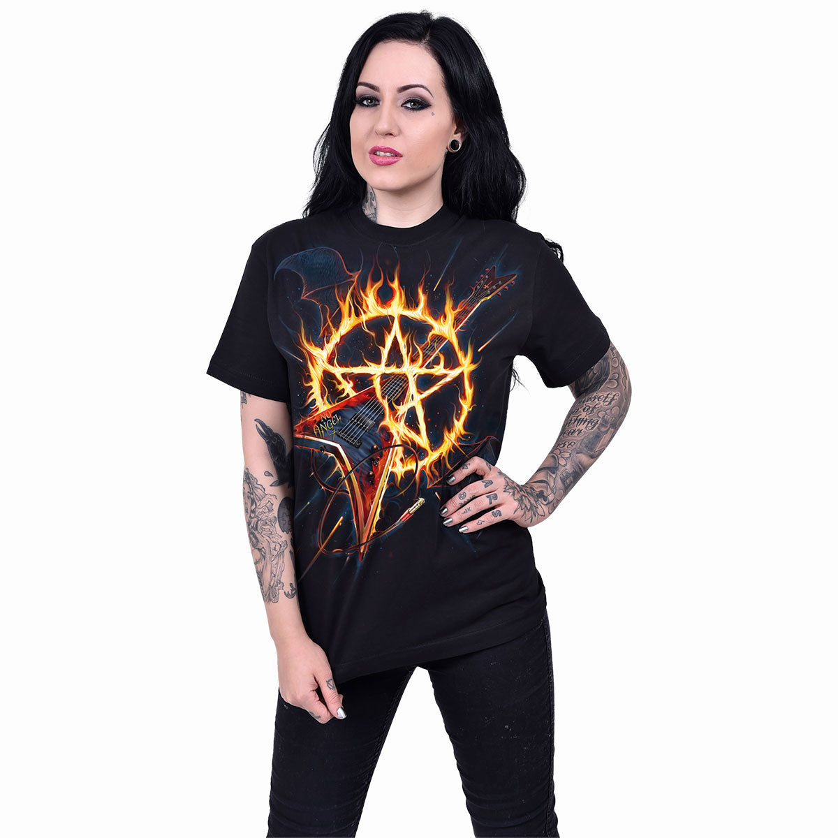 Een foto van een Spiral T-Shirt