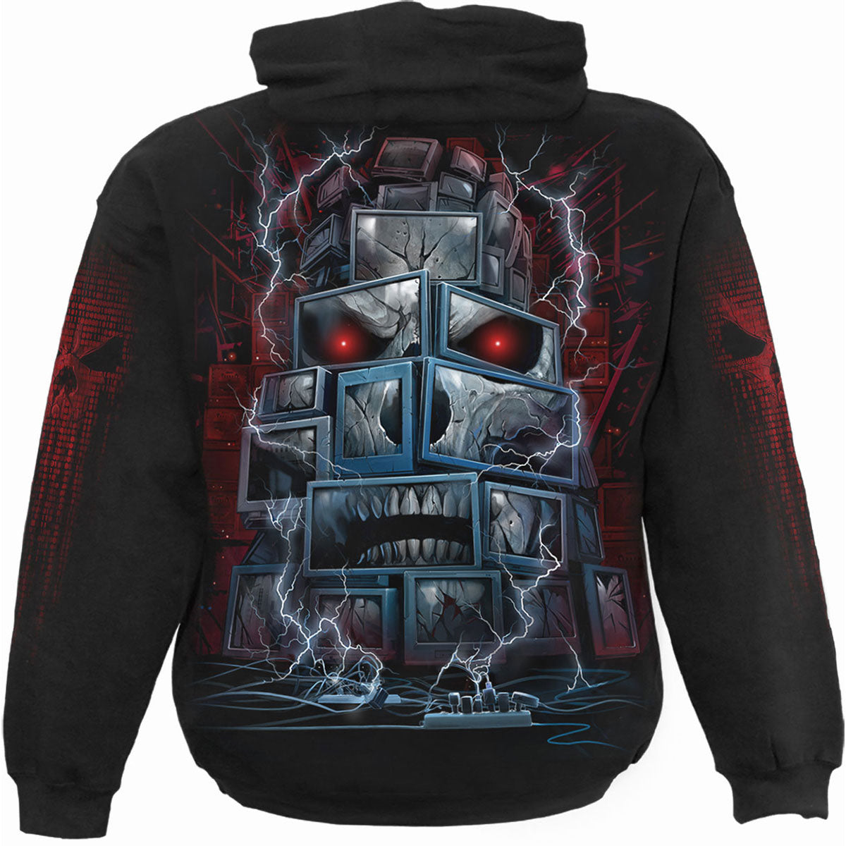 Een foto van een Spiral Hoodie