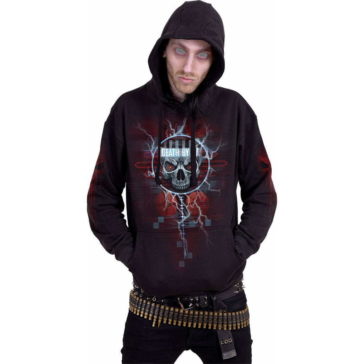 Een foto van een Spiral Hoodie