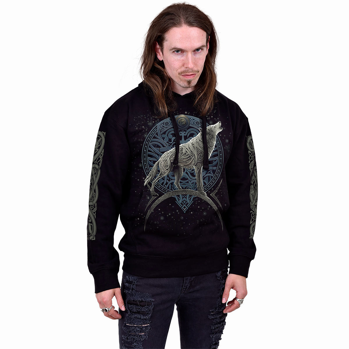 Een foto van een Spiral Hoodie