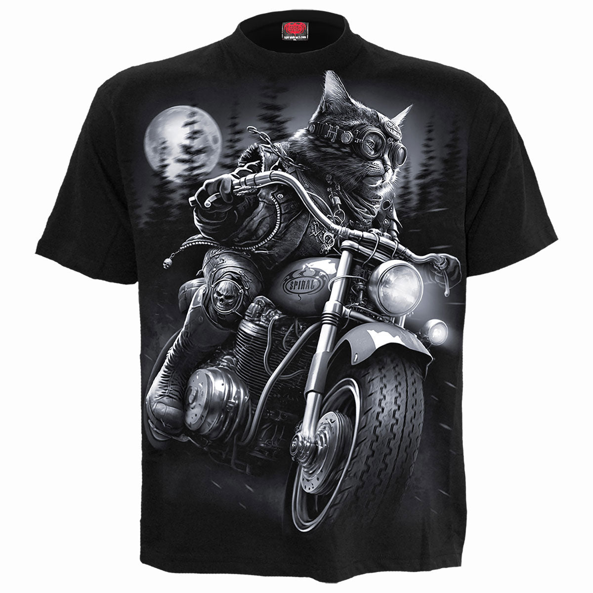 Een foto van een Spiral T-Shirt