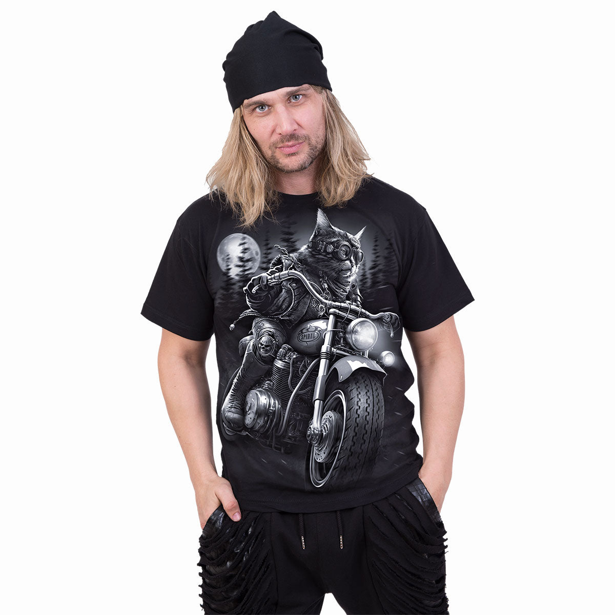 Een foto van een Spiral T-Shirt