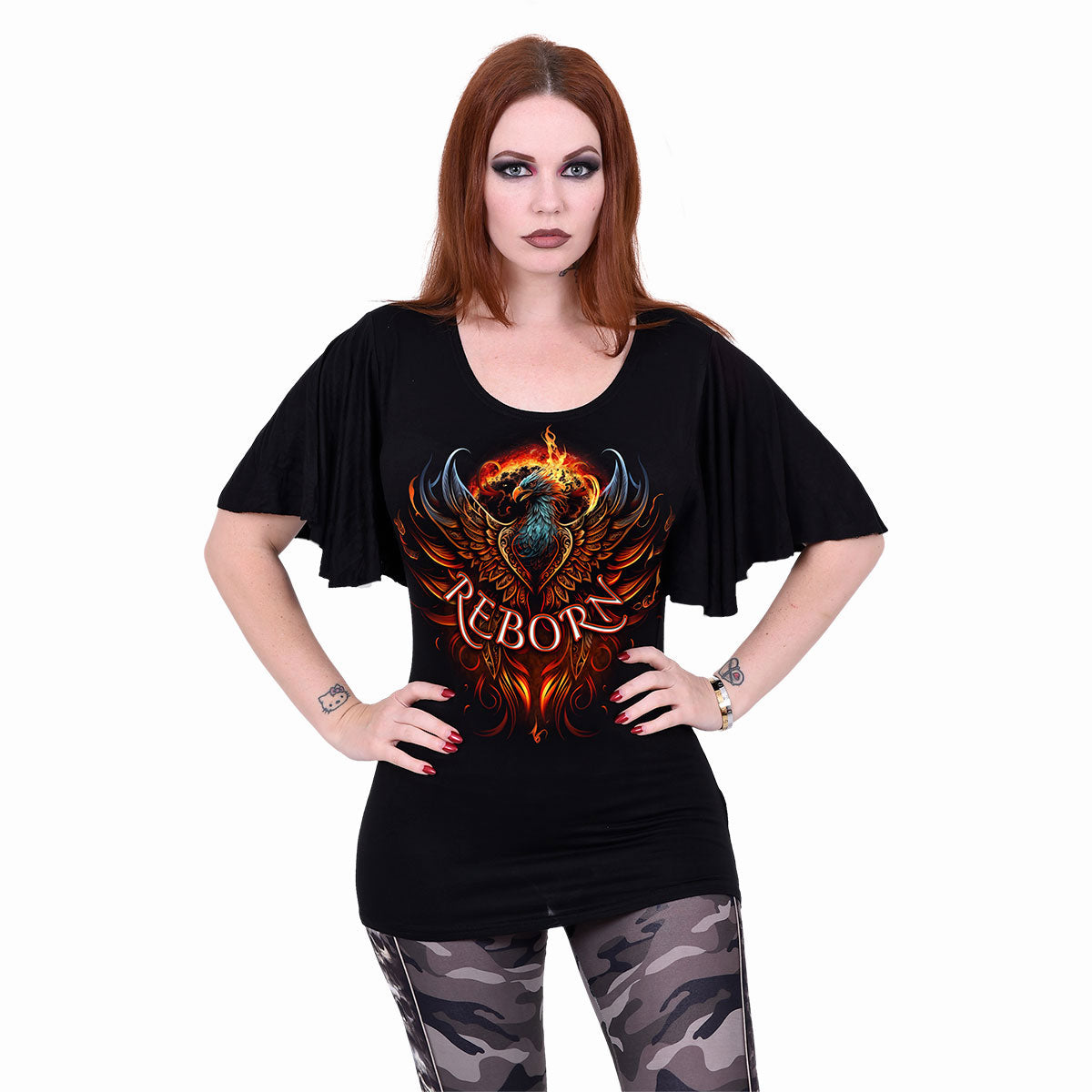 Een foto van een Spiral T-Shirt