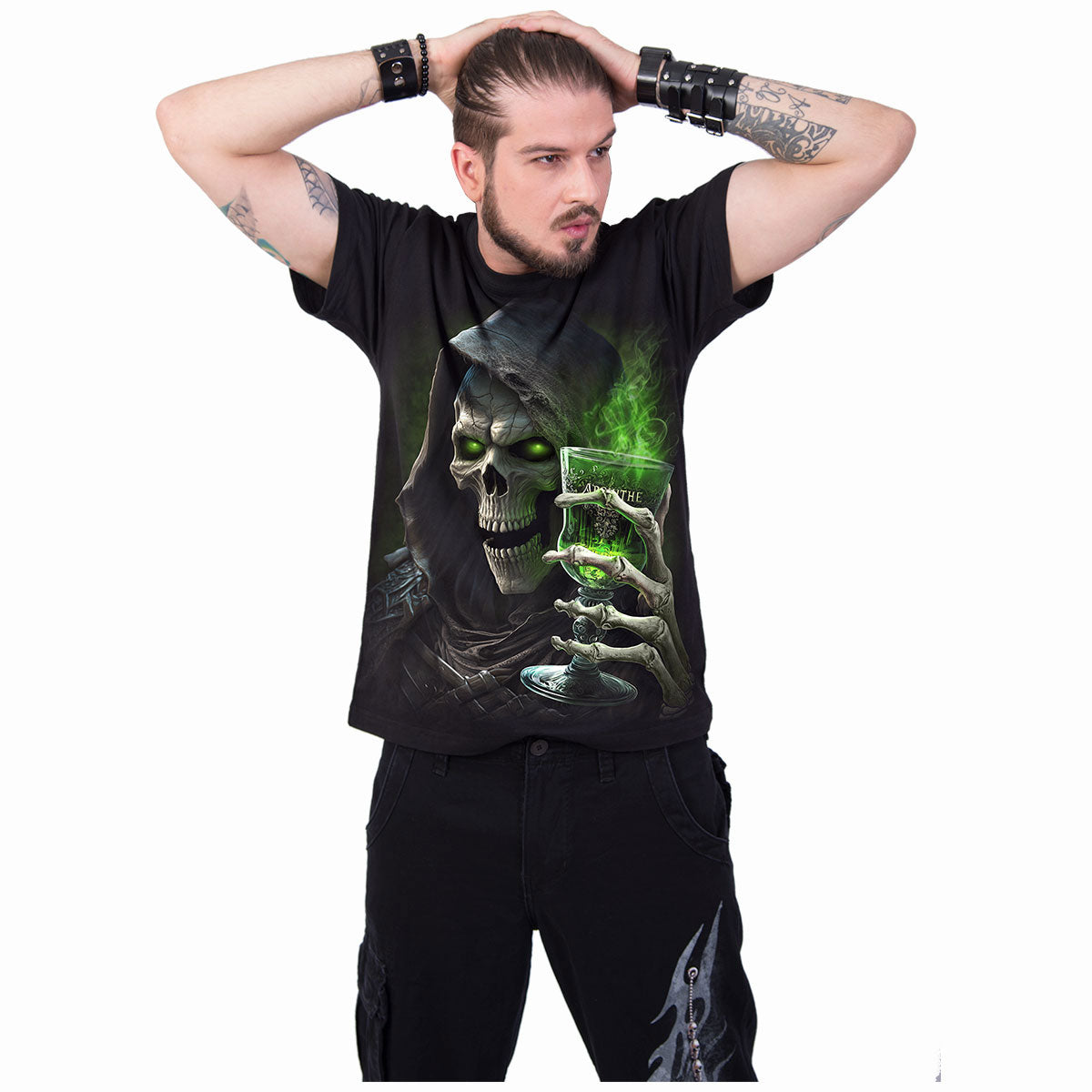 Een foto van een Spiral T-Shirt