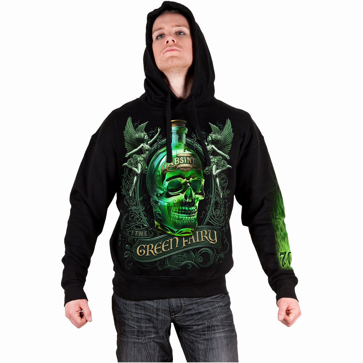 Een foto van een Spiral Hoodie