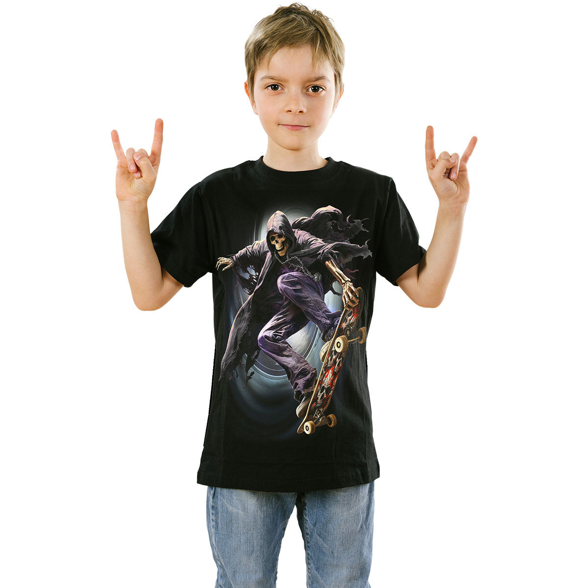 Een foto van een Spiral T-Shirt