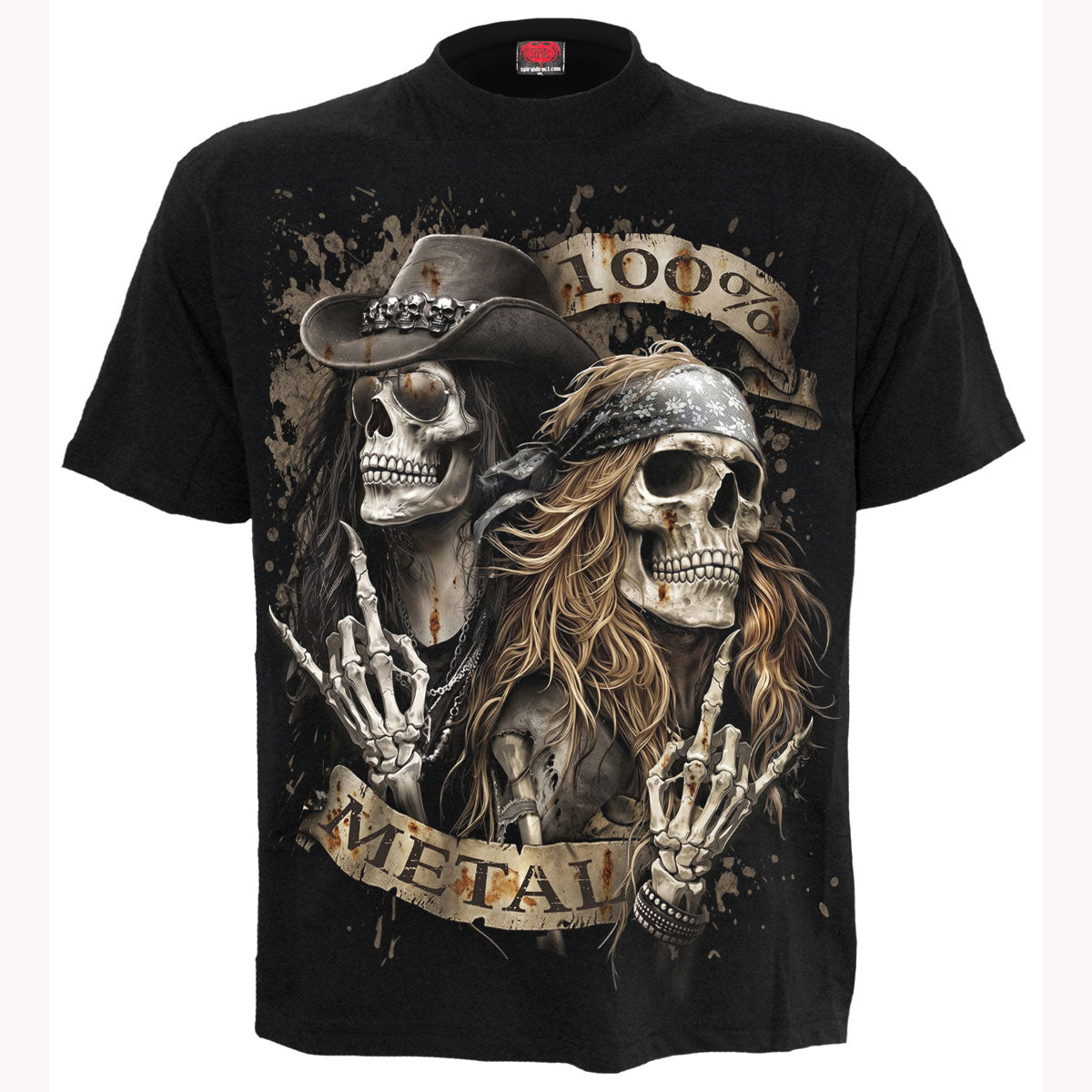 Een foto van een Spiral T-Shirt