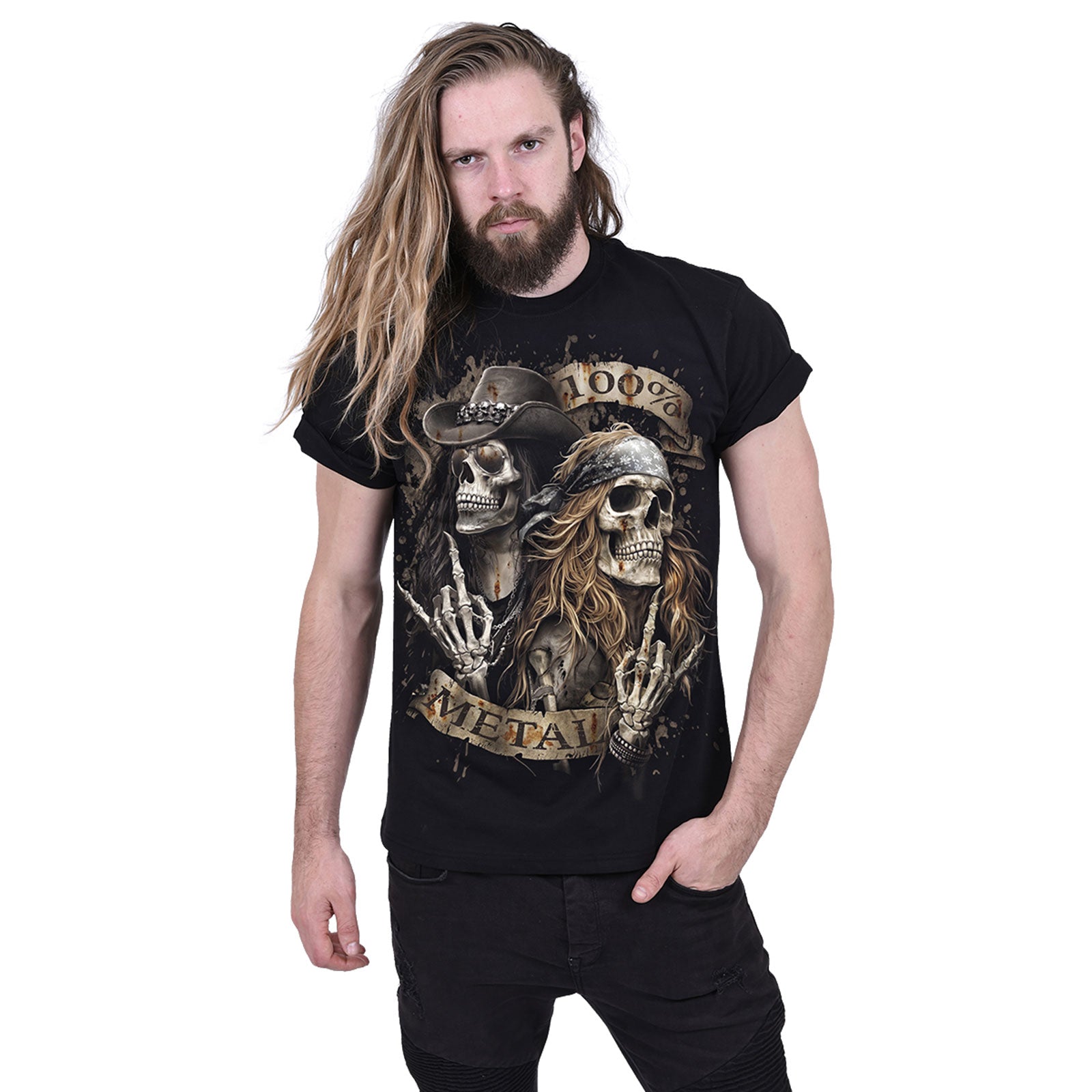 Een foto van een Spiral T-Shirt