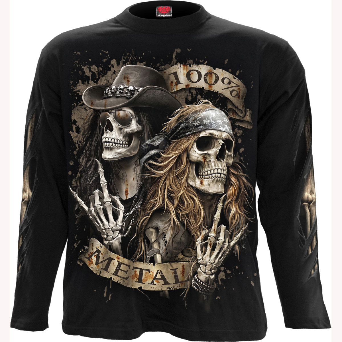 Een foto van een Spiral T-Shirt