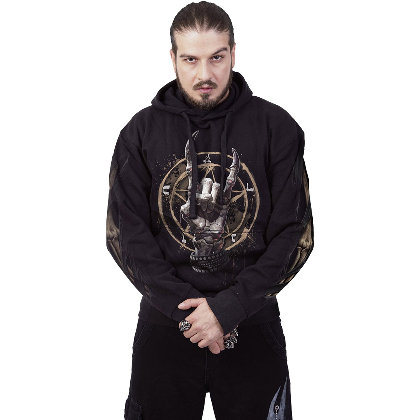 Een foto van een Spiral Hoodie