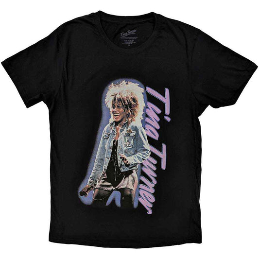 Een foto van een Tina Turner T-Shirt