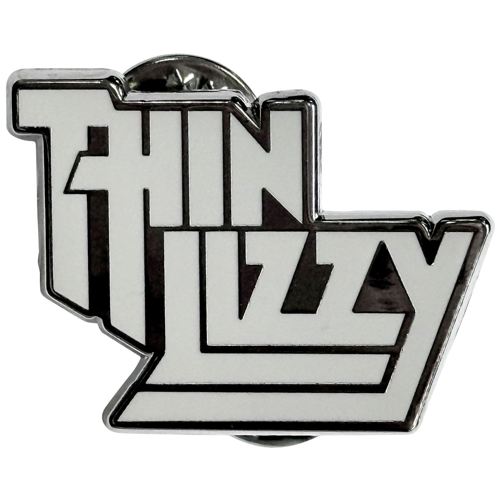 Een foto van een Thin Lizzy Speld Badge