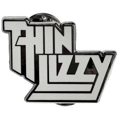 Een foto van een Thin Lizzy Speld Badge