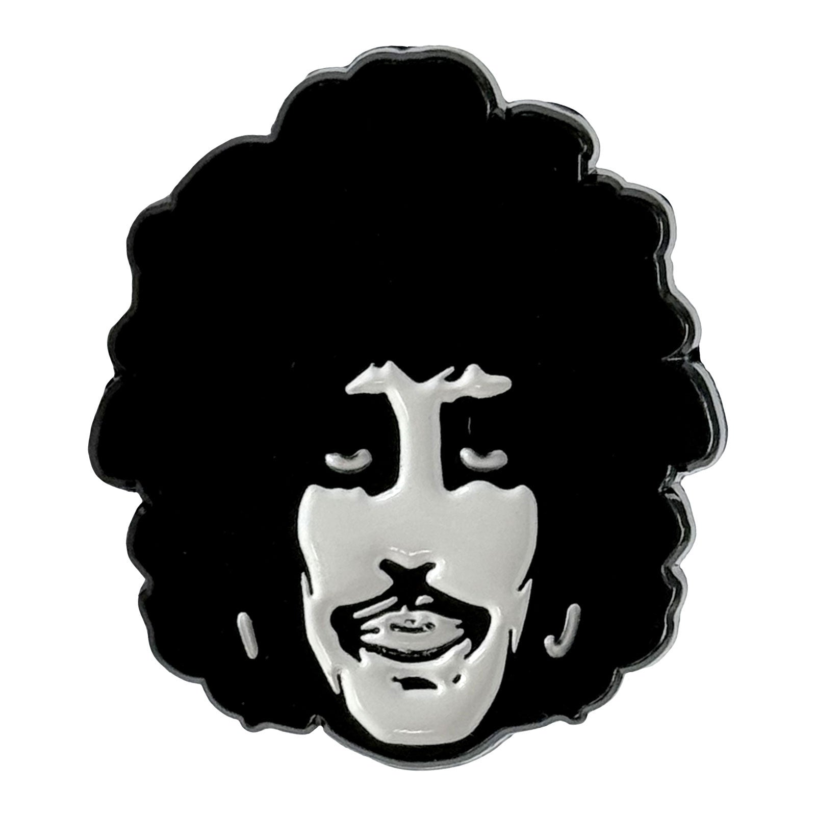 Een foto van een Thin Lizzy Speld Badge