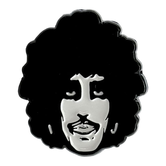 Een foto van een Thin Lizzy Speld Badge