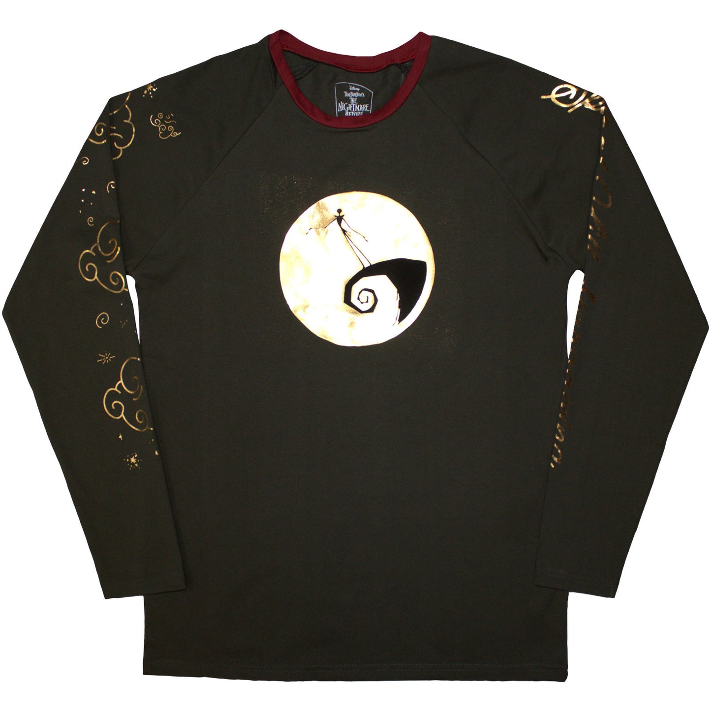 Een foto van een The Nightmare Before Christmas Lange Mouw T-Shirt