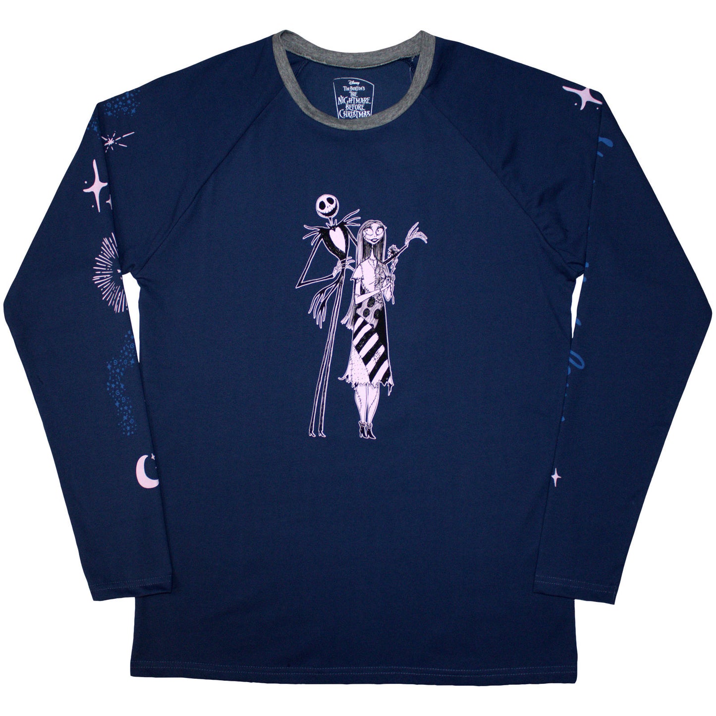 Een foto van een The Nightmare Before Christmas Lange Mouw T-Shirt