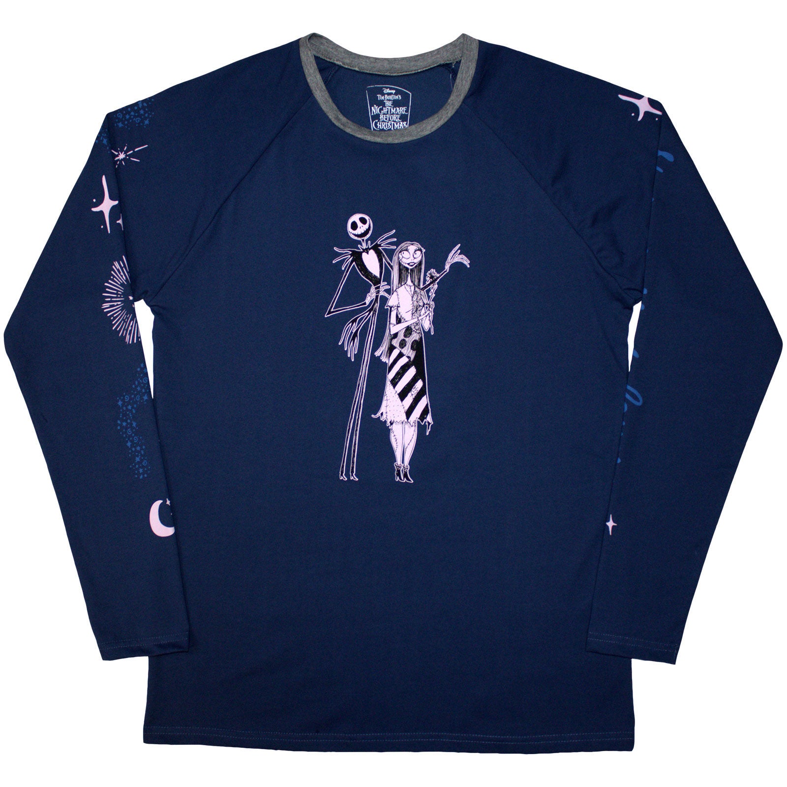 Een foto van een The Nightmare Before Christmas Lange Mouw T-Shirt
