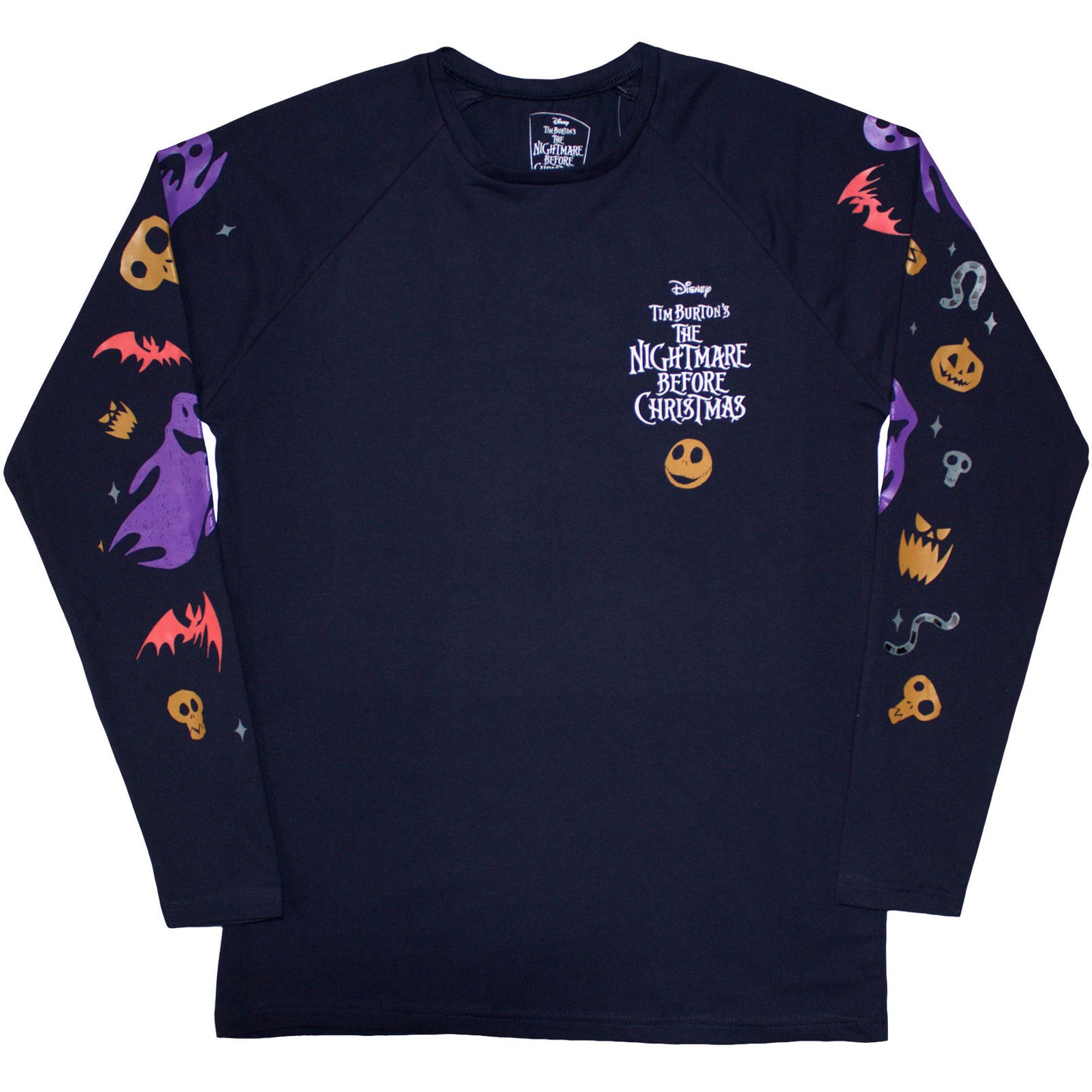 Een foto van een The Nightmare Before Christmas Lange Mouw T-Shirt