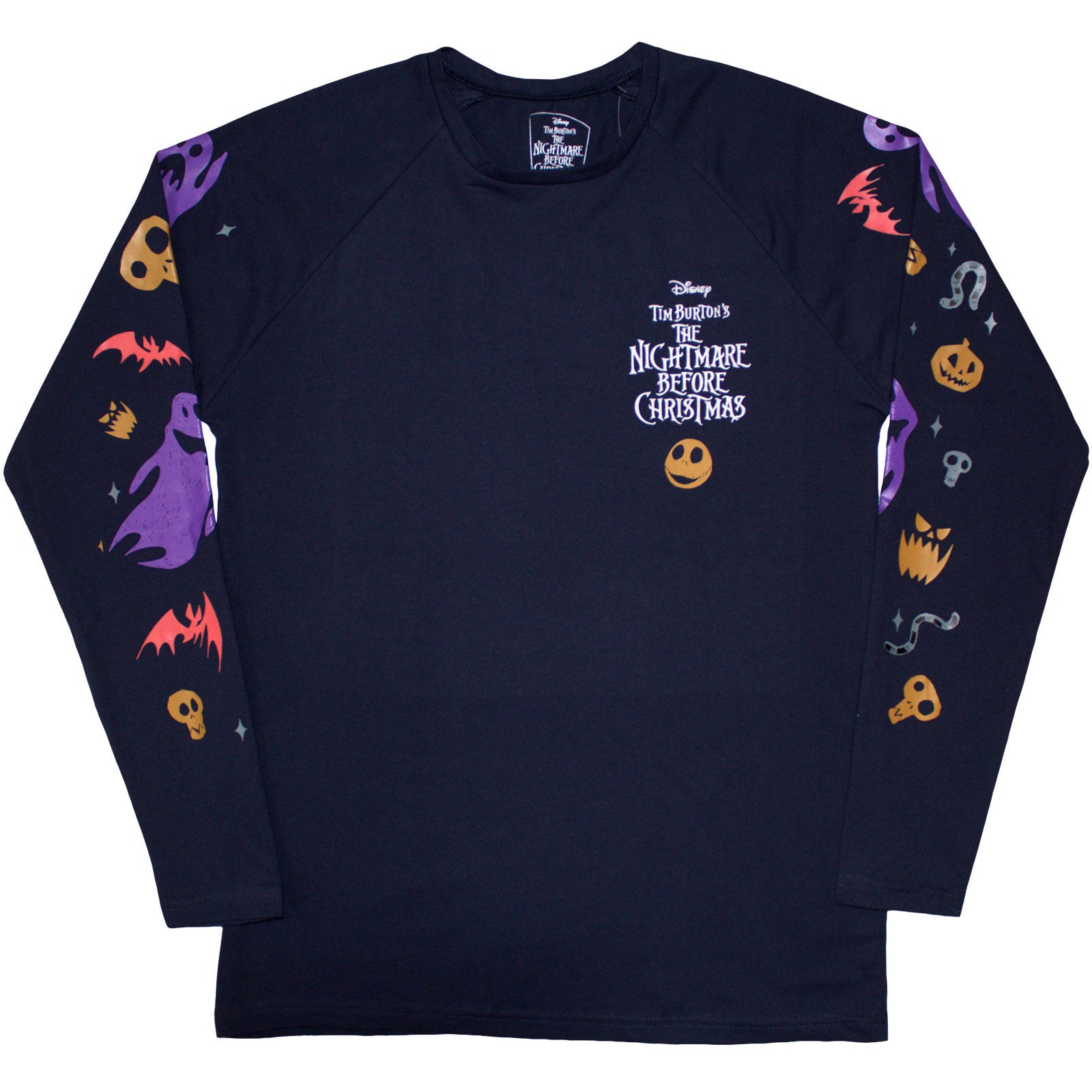 Een foto van een The Nightmare Before Christmas Lange Mouw T-Shirt