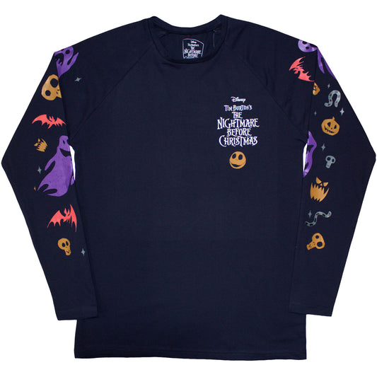 Een foto van een The Nightmare Before Christmas Lange Mouw T-Shirt