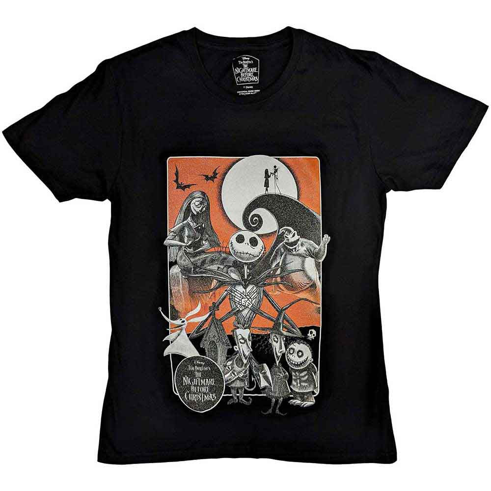 Een foto van een The Nightmare Before Christmas T-Shirt