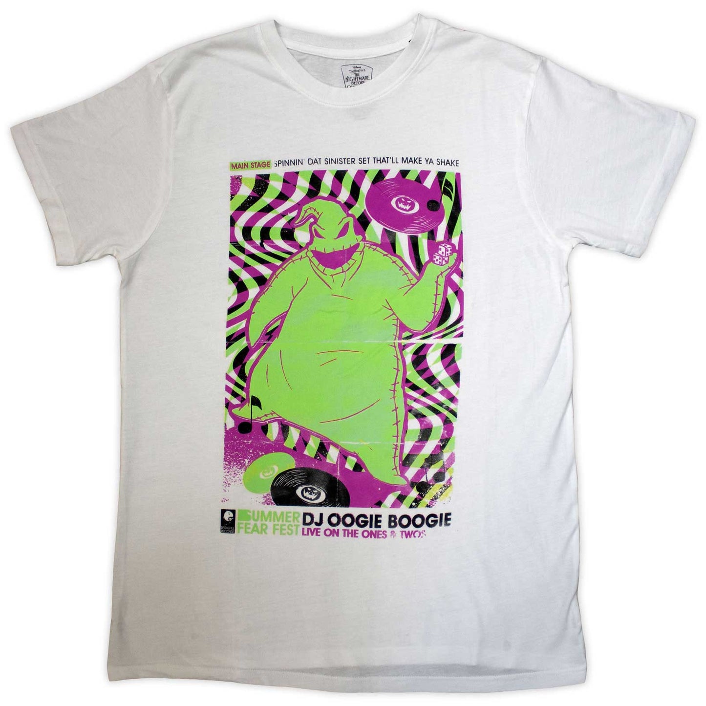 Een foto van een The Nightmare Before Christmas T-Shirt